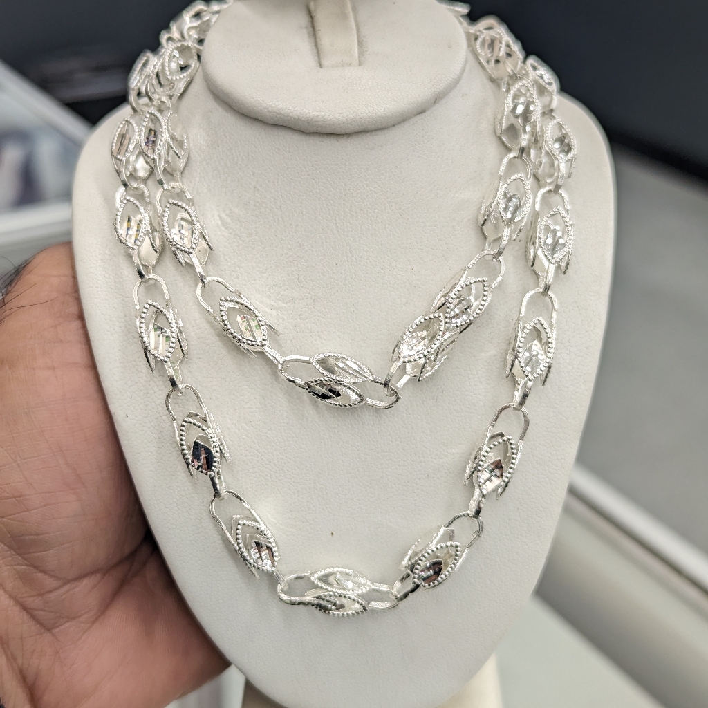 925 Sterling Silver Turkish Chain 7.3mm 26 Inches